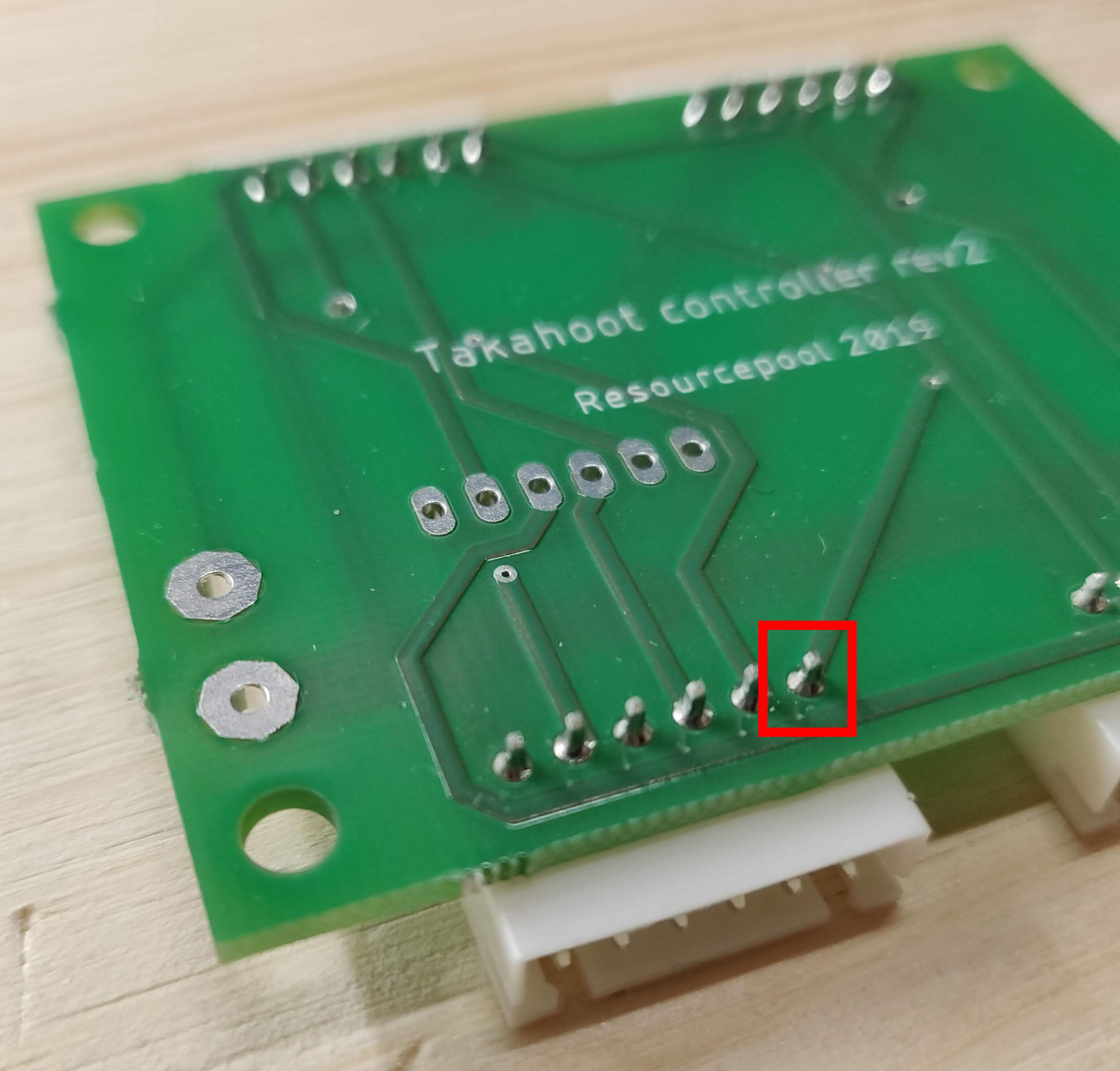 Board with JST sockets