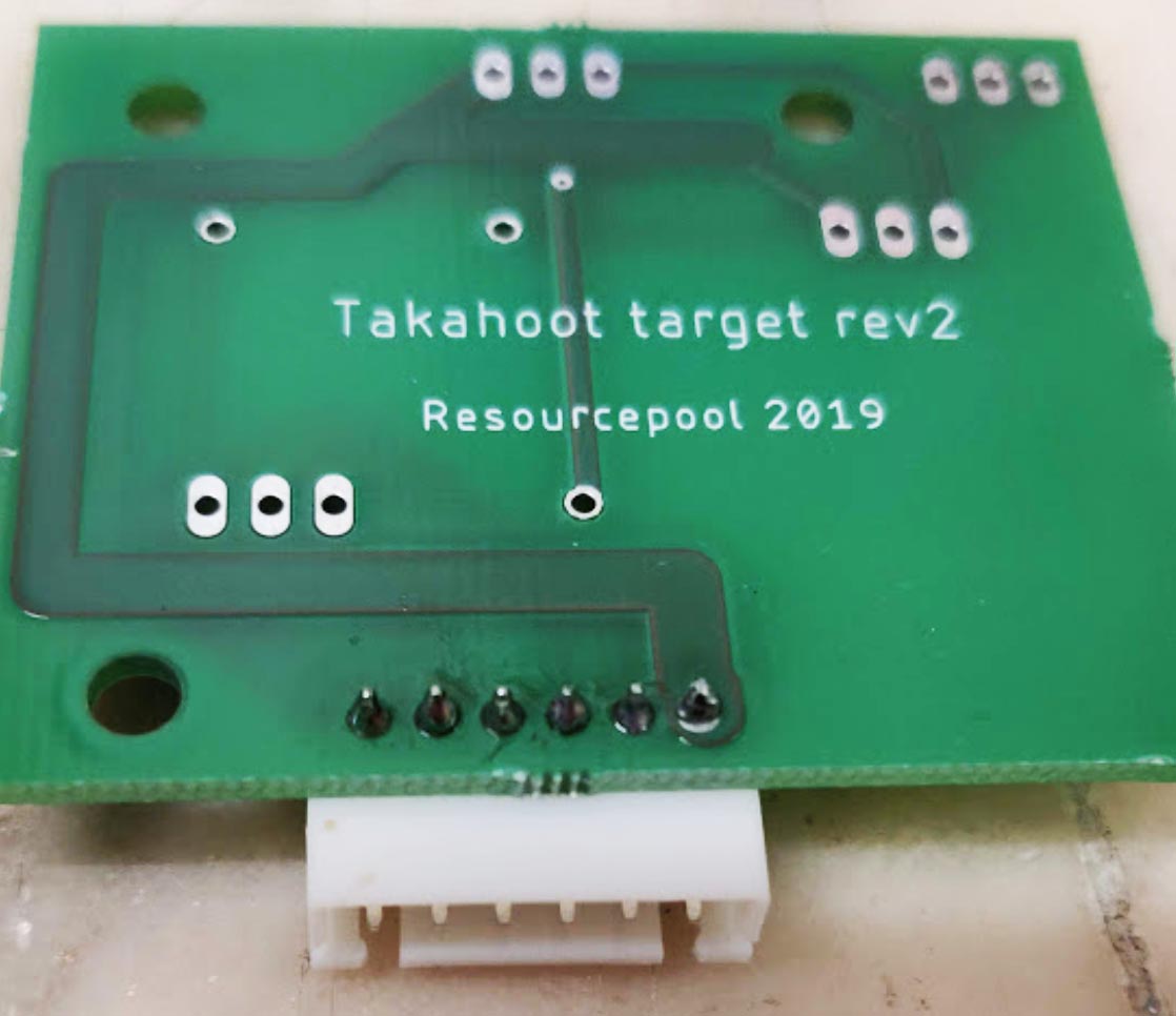 Board with JST socket soldered